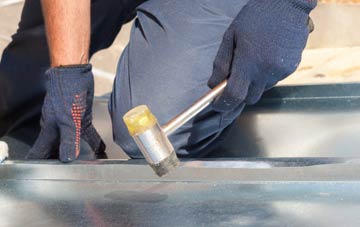 Roughcote metal flat roofing repairs